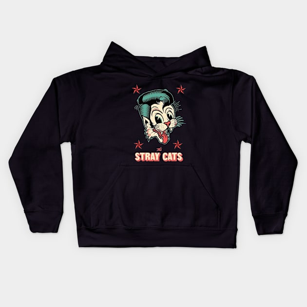 The Stray Cats Kids Hoodie by RobinBegins